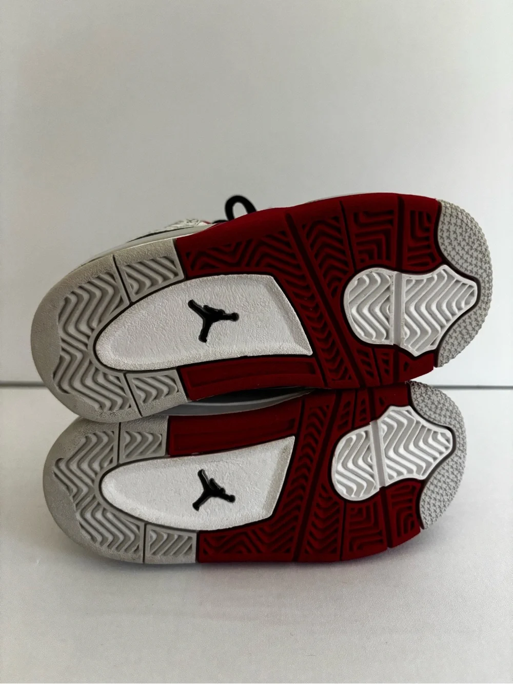 Air Jordan Dub Zero TD Toddler 8C White Black True Red Doodle Sneakers